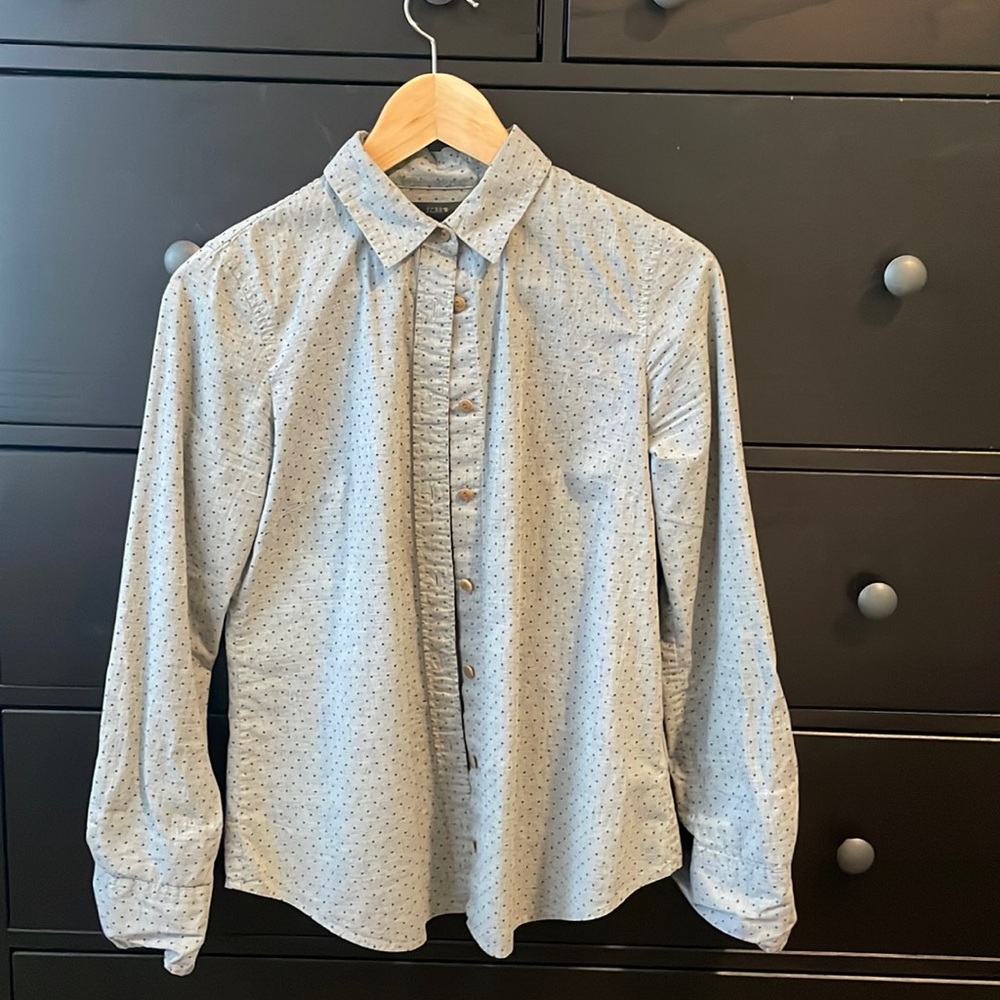 J. Crew Perfect Button Up